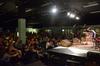 Open Mic Nights packs out Barefoots Joe during Family Weekend. - Photo by Zac Calvert
