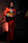 Joe Garner, The Kernal, performs in Barefoots Joe.  - Photo by Anne Richoux