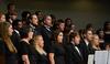 Choral Union performs during the annual Fall Choral Concert. - Photo by Jacob Moore