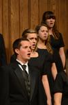 University Singers performs during the annual Fall Choral Concert held at First Baptist Church in Jackson. - Photo by Jacob Moore