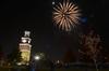 The fireworks show on the Great Lawn brought smiles to all gathered to celebrate Union's Homecoming 2011. - Photo by Morris Abernathy