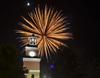 The Fireworks on the Great Lawn was a sight to behold.  The cool night seemed a bit warmer during the ten minute show. - Photo by Morris Abernathy