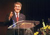 Dr. Robert P. George, McCormick Professor of Jurisprudence and Director of the James Madison Program in American Ideals and Institutions at Princeton University presents his chapel address, <i>Bioethics and the Clash of Orthodoxies.</i>
 - Photo by Jim Veneman