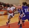 Union's Lavanda Ross comes in strong for the score. - Photo by Morris Abernathy