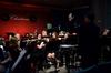 The Symphonic Band in the department of music plays a Christmas song during "A Union Christmas." - Photo by Anne Richoux