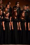 Union's vocal ensembles perform during "A Union Christmas." - Photo by Anne Richoux