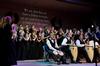 The department of music performs a song for Union friends and family during "A Union Christmas." - Photo by Anne Richoux