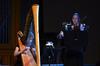  The Union music department presents their annual 'A Union Christmas' performance in the Savage Chapel, Dec. 6.  Paige Tang, violin and Vicki Searl, harp preform "Ave Maria". - Photo by Morris Abernathy
