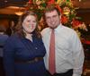 Katy and Rob Simpson enjoy the graduate reception before  Union's eighty seventh Commencement at West Jackson Baptist Church. - Photo by Morris Abernathy