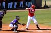 Doug Joyce steps up to bat during a weekend double-header against Taylor University.  - Photo by Anne Richoux