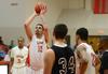 Anthony Freeman, Jr., shoots a free throw during the opening round of the TranSouth Athletic Conference Championship against Freed Hardeman University. - Photo by Jacob Moore