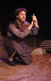 Jeremy Parker as Ross in <i>Macbeth</i>. - Photo by Jim Veneman