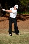 Brett Barry plays in the UT Martin/Grover Page Classic at the Jackson Country Club. - Photo by Anne Richoux