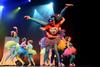 Members of Kappa Delta perform as Dr. Seuss characters during the 15th annual Variety Show, which was hosted by the Student Activities Council. - Photo by Jacob Moore