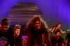 Libby Parks, senior nursing major, portrays Scar from The Lion King during Chi Omega's performance at SAC's 15th annual Variety Show. - Photo by Ebbie Davis