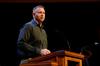 Vance Pitman, senior pastor of Hope Church in Las Vegas, Nevada, speaks in chapel. - Photo by Ebbie Davis