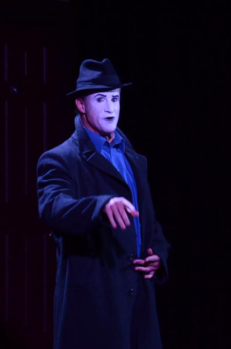 Guest artist Tom Lawton performs a stage adaptation of C.S. Lewis's <em>The Great Divorce</em> in the W.D. Powell Theater.