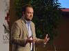 Ross Douthat, New York Times columnist and author, speaks during Union Forum. - Photo by Morris Abernathy