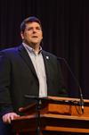 Charles Fowler, senior pastor at Germantown Baptist Church, speaks in chapel. - Photo by Zac Calvert