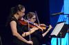 Paige Tang and other members of the string ensemble provided dinner music at the 15th Annual Scholarship Banquet. - Photo by Jacob Moore