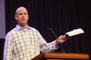 Jimmy Scroggins, senior pastor of First Baptist Church West Palm Beach in West Palm Beach, Fla., speaks in chapel. - Photo by Zac Calvert