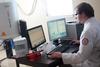 Pharmacy's NMR facility in action. - Photo by Kristi McMurry