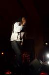 Propaganda opens for LeCrae during the Homecoming concert. - Photo by Anne Richoux