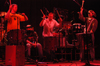 Caedmon's Call brought out the percussion at their concert during The Spring Thing Weekend. - Photo by Lindsay Stavish