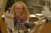 Junior Kiera Knappman, chemistry major, reads
Tech Briefs, a NASA magazine. Knappman was chosen for NASA’s undgraduate internship program. She was selected alongside 18 of the nation’s top students from universities across the United States. - Photo by Lindsay Stavish