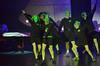 The men of Lambda Chi Alpha performs their small group act for the 16th annual Variety Show.  - Photo by Morris Abernathy