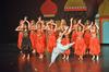 The ladies of Zeta Tau Alpha preform their large group act Saturday evening at the 16th annual Variety Show. - Photo by Morris Abernathy