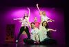 The Hopeful Rascals perform a 50s dance routine as the first small group act in the 16th annual Variety Show held at the Carl Perkins Civic Center. - Photo by Jacob Moore