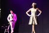 4/20/13 - Caisie Jordan, junior special education major, and Austin Gray, junior music major, sing a duet during the Kappa Delta performance for the 16th annual Variety Show. - Matt McDaniel