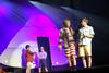 4/20/13 - Grant Braden, senior broadcast journalism major, plays Scooter, who is the friend who planned the elaborate birthday performance for his friend, Petey, played by Joey Davis, junior marketing major, during the Lambda Chi Alpha performance at the 16th annual Variety Show. - Matt McDaniel