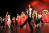 Brooke Dickson, senior nursing major, dances in the Zeta Tau Alpha large group performance during the 16th annual Variety Show. - Photo by Matt McDaniel