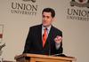 Russell Moore, senior vice president for academic administration at The Southern Baptist Theological Seminary, speaks on "Recovering a Marriage Culture" during the Salt and Light in the Public Square conference. - Photo by Jacob Moore