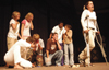 Members of Frehsman Council gave an emotional performance during the SAC Variety Show.
 - Photo by Jonathan Blair