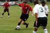 Benny Crozier (8) controls the ball during Union's win over Delta State. - Photo by Jonathan Blair