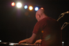 The keyboard player in Jason Fitt's band performs for Union students during Fall Fest '04. - Photo by Jonathan Blair
