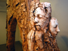 Union art department faculty members displayed their work in the Union University Art Gallery during the month of November.  This is a detail of a clay piece by Lee Benson called "The Two Witnesses." - Photo by Morris Abernathy