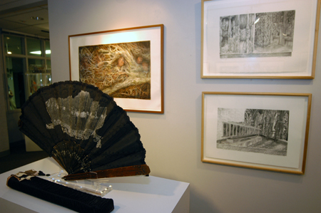 The sculpture work of South Carolina artist Linda McCune was displayed in the Union Art Gallery during the month of September.