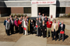 Members of the class of 1955 posed with a classic car during their 50th year class reunion. - Photo by Morris Abernathy