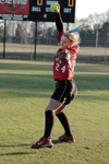 Pitcher Mary Kosco warms up prior to one of her starts. - Photo by Amanda Herron
