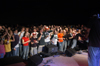 The Spring Thing weekend crowd warms up to alum band ScratchTrack. - Photo by Morris Abernathy