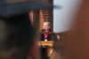 President David S. Dockery welcomes the friends and families of the graduates during the graduation ceremony. - Photo by Kyle Kurlick