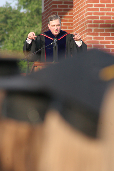 R. Albert Mohler Jr., president of Southern Baptist Theological Seminary, gives the commencement address entitled <i>While it is Day: Living as if Time Mattered.</i>