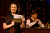 Ashley Mitchell and Nic Pfost brought to life the love story of Joy Gresham and C.S. Lewis in the theatre's production of <i>Shadowlands</i>. - Photo by Kristen Nicole Sayres