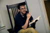 Andy Pettigrew, director of student ministries, leads a Rounders group. - Photo by Jonathan Blair