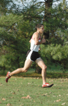 Phillip Thompson took first place in the 2004 TranSouth Cross Country Meet.  Thompson was also named the TranSouth Runner and Freshman Runner of the Year. - Photo by Steven Aldridge
