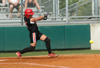Freshman Candace Cross makes solid contact during the NAIA Region XI Tournament at Union. - Photo by Steven Aldridge